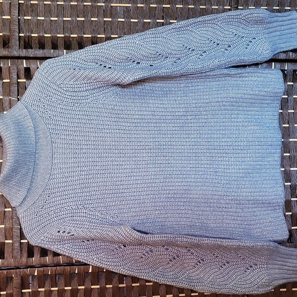 Joie Soft Blue Knit Pullover - Picture 1 of 5